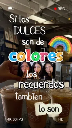 dulces de colores
