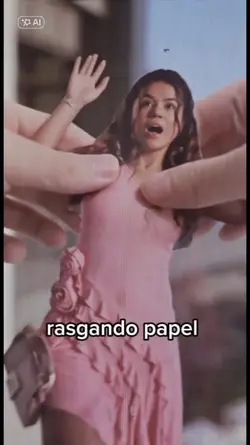 rasgando papel 