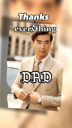 Thanks dad
