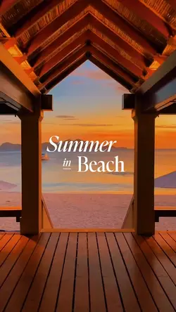 summer in beach 