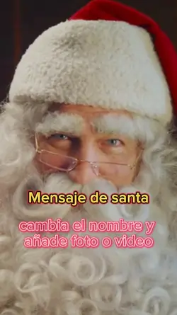 Mensaje de santa