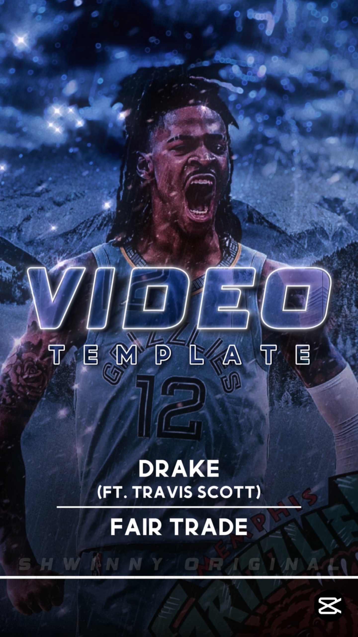 capcut template cover