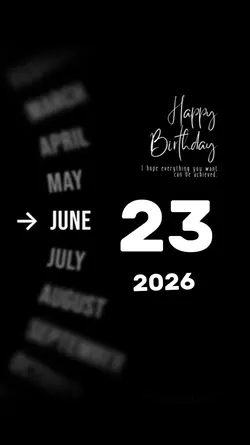 Hbd 23 June 2026 