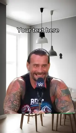 CM Punk laughing 