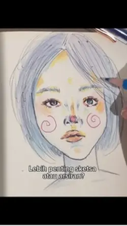 Sketsa atau arsiran?