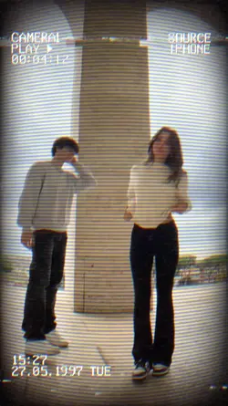 retro couple 
