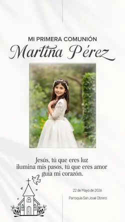 Invitación Comunión