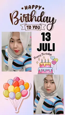 13 Juli Ultah