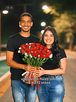 ganhando flores 