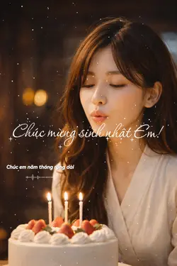 Lờichúc sinh nhật em