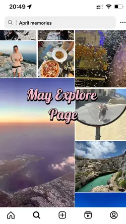 May explore Page