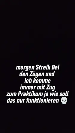 ZUG STREIK 