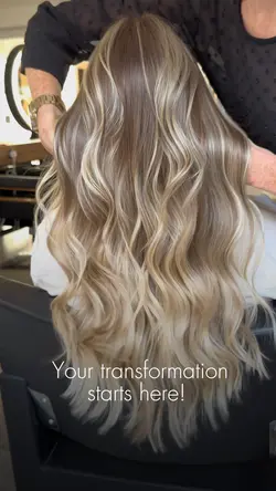 Blond hair color