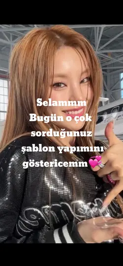 Şablon yapımııı💖