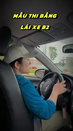 Thi bằng lái xe B2