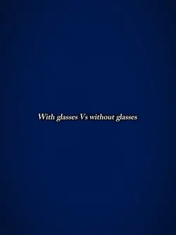 with glasses
VS MO.