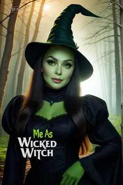 me as wicked witch