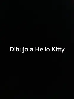 Dibujo a Hello Kitty