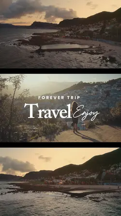 Travel collage