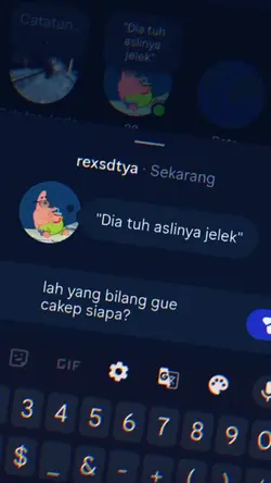 dia tuh aslinya jelk