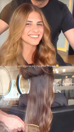 Caramel brown