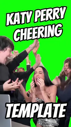 Katy Perry cheering