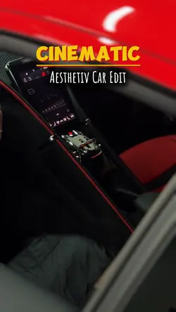 Cinematic Car Edit