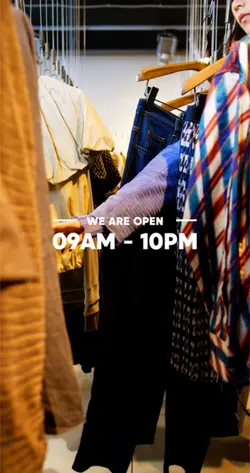 we are open
