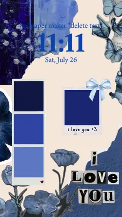 blue wallpaper