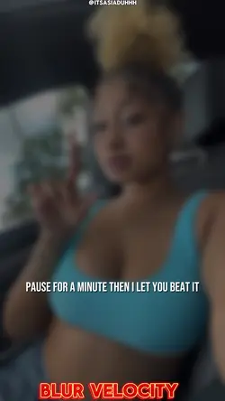 BLUR VELOCITY. 