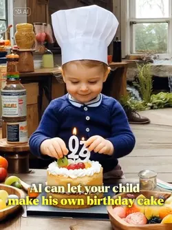 Chef birthday child