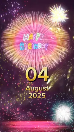 hbd 04 August 2025