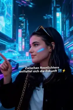 Cyberpunk-Neonstadt