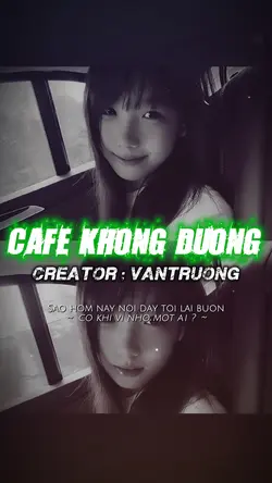[4] CAFE KHÔNG ĐƯỜNG