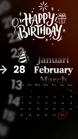 Hbd 28 February