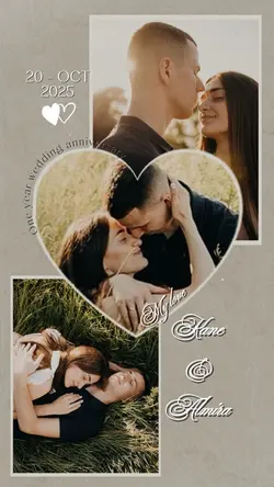 1 year wedding 