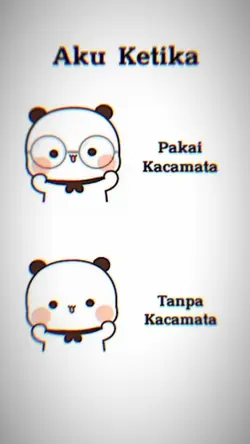 aku kacamata vs no