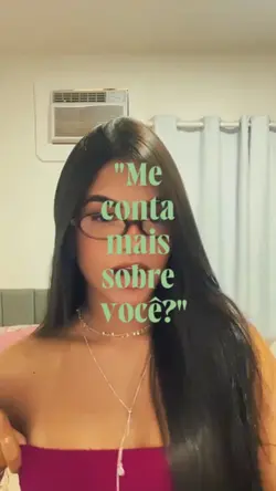 Me conta sobre você 