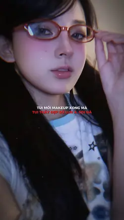 Mới makeup xong