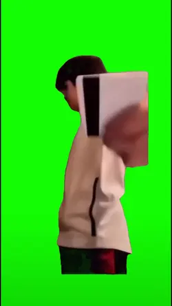 green screen meme