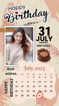 31 JULY HBD 2025