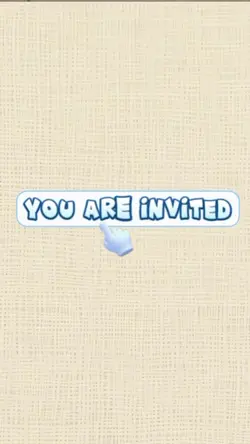 You are invited