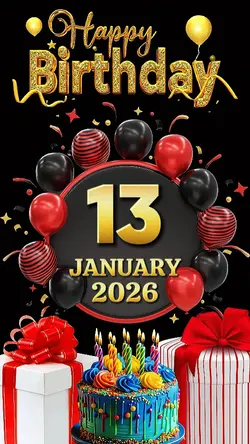 BIRTHDAY 13 JANUARY
