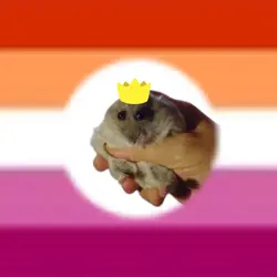 Lesbian flag overlay