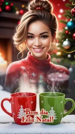 Feliz Natal bom dia!