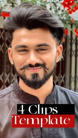 4 Clips Template 🎞️