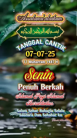 Senin Cantik 