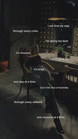 i'm tired i'm stress