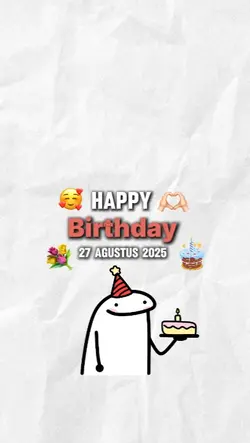 HBD 27 AGUSTUS 2025