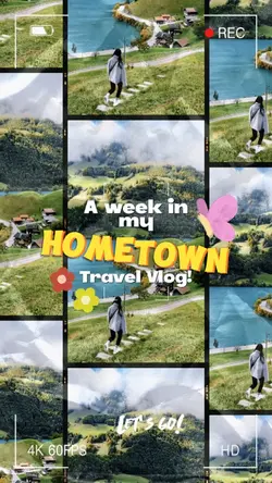 3. My Hometown vlog